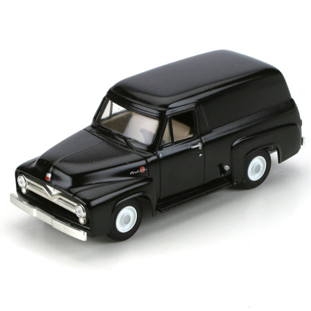 Athearn 90975 1:50 Diecast 1955 Ford F-100 Panel Truck in Black VG/Box