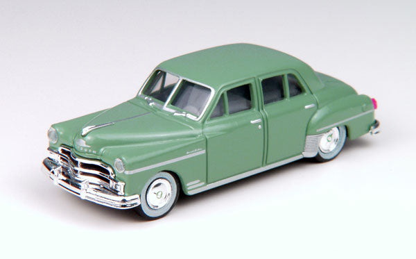 Classic Metal Works 30330 HO Mini Metals Channel Green 1950 Plymouth Sedan Car