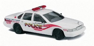 Busch 47627 1:87 Diecast Goderich Police Chevrolet Caprice
