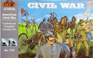Imex 778 1:32 Confederate Complete Casson Civil War Set