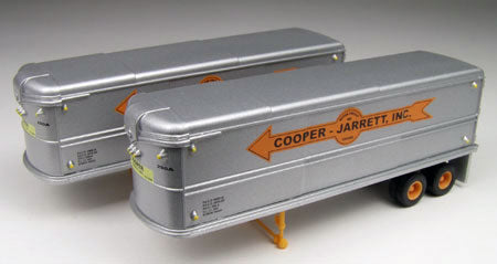Classic Metal Works 31106 HO Mini Metals Cooper-Jarrett 32' Aerovan Trailers