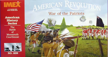 Imex 609 1:72 Patriots Battle of Monmouth Courthouse Diorama Set