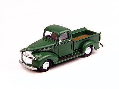 Classic Metal Works 30267 HO Mini Metals Brewster Green Chevrolet Pickup Truck