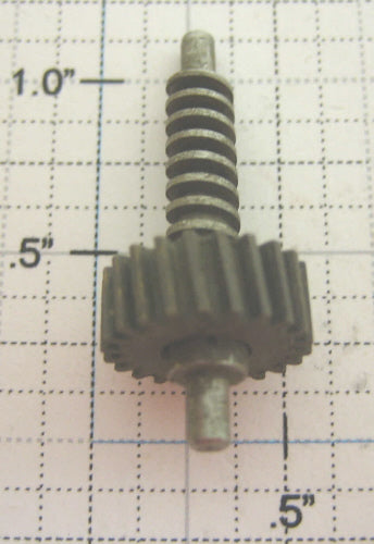 Lionel 364M-6 Worm Shaft & Gear Assembly