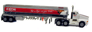 Model Power 16001 1:87 Short Haul Tractor W/Tank Trailer Exxon
