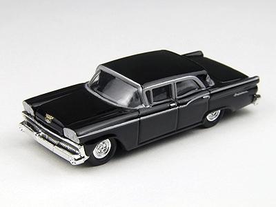 Classic Metal Works 30194 HO Mini Metals Raven Black '59 Ford Fairlane 4-Dr Car