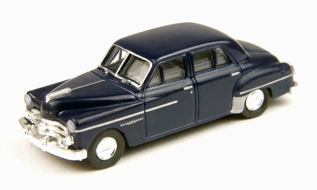 Classic Metal Works 30248 HO Mini Metals Blue 1950 Dodge Meadowbrook Sedan Car