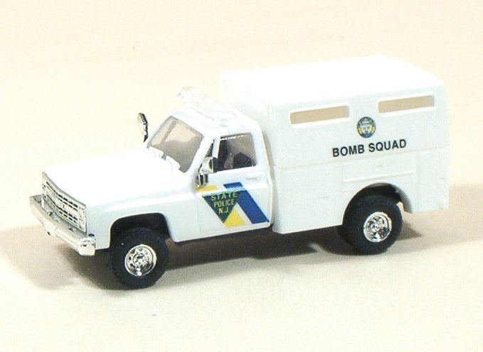 Trident Miniatures 90188 HO New Jersey State Police Chevrolet Personnel Van