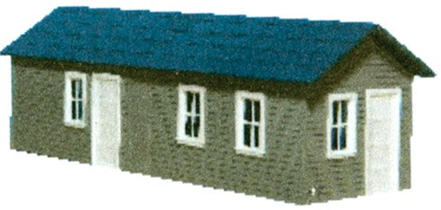 AM Models 126 HO Scale Long Yard Office Building Plastic Kit
