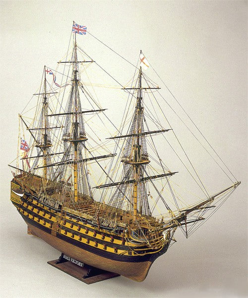 Mamoli 27 1:90 HMS Victory 3-Masted 1765 English Navy Ship Model Kit