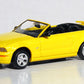 Ricko 38474 1:87 2005 Ford Mustang GT Convertible Top in Yellow