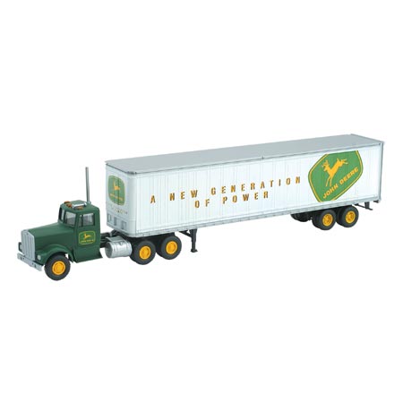 Athearn 8190 HO 1:87 Kenworth w/45’ Trailer John Deere New Gen LN/Box