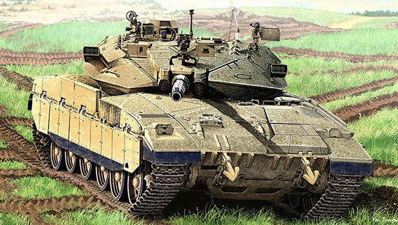Academy 13286 1:35 Merkava Mk IID"Israel Defense forces Military Tank Model Kit