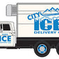 Classic Metal Works 30417 HO Mini Metals City Ice ''''60 Ford Refrigerated Truck