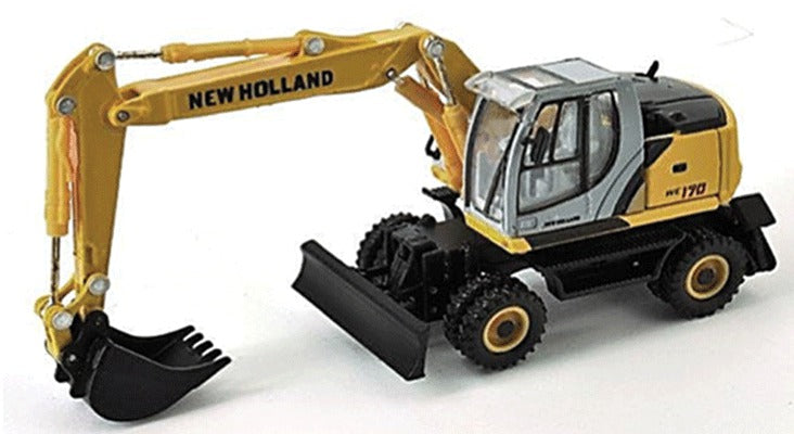 Herpa 6480 HO New Holland WE170 Wheeled Excavator