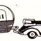 EKO 2061 HO Car with Camping Trailer