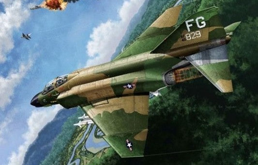 Academy 12294 1:48 McDonnell Douglas F-4C Vietnam War Military Plane Kit