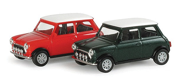 Herpa 23689 HO Metallic Green with White Roof Mini Mayfair TM