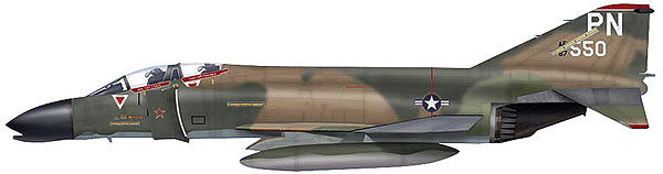 Hobby Master HA1938A 1:72 McDonnell Douglas F-4D Phantom II No. 67-550 Aircraft