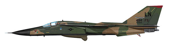 Hobby Master HA3015 1:72 F-111F Aardvark 74-0178, 494th FS CO 1992 Aircraft