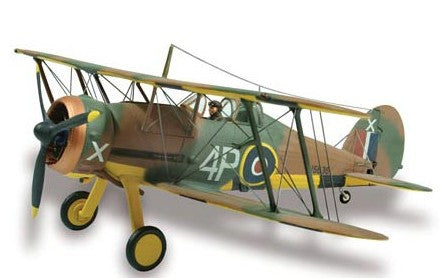 Lindberg 72561 1:48 Gloster Gladiator Mk II BiPlane Military Aircraft Plane Kit
