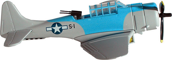Model Power 5563-1 1:87 Scale Douglas Dauntless SBD-5 Diecast W/Display Stand