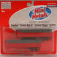 Classic Metal Works 31131 HO Mini Metals Red Fruehauf 32’ Covered Wagon Trailers