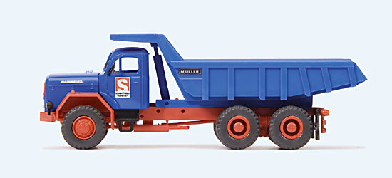 Preiser 31313 HO Magirus F 230 D 22 AK Dump Truck Plastic Model Kit