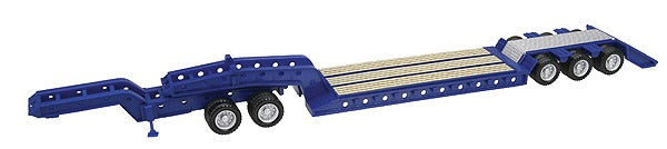 Herpa 5393 1:87 Heavy Equipment Trailer Blue