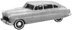 Alloy Forms 2023 HO Scale 1949 Hudson 4-Door Metal Kit