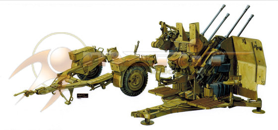 AFV Club AF35149 1:35 German 2cm Flak 38 Anti-Aircraft w/Tow Trailer Kit