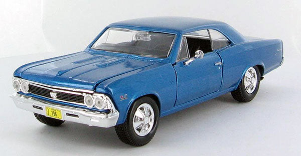 Maisto 31960MBL 1:24 1966 Chevrolet Chevelle SS 396 Special Edition in Met. Blue