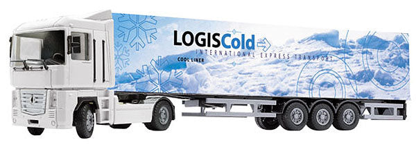 Joal 370 1:50 LogisCold Renault Magnum Truck with Frigo Trailer Diecast Metal