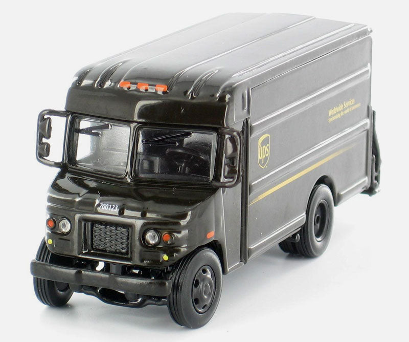 Norscot 58008 1:87 Scale Assembled UPS P80 Delivery Truck Diecast