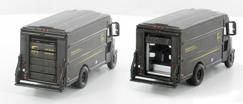 Norscot 58008 1:87 Scale Assembled UPS P80 Delivery Truck Diecast