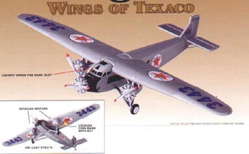 Ertl 36910 1:72 Texaco - Wings Of Texaco #7 1927 Ford Tri-Motor Monoplane