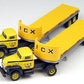 Classic Metal Works 51124 N Mini Metals Yellow ICX IH R-190 Semi-Tractor/Trailer