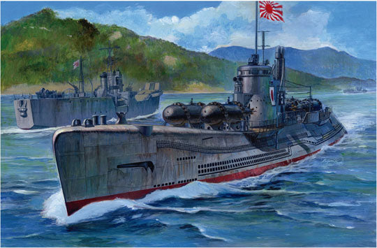AFV Club SE73508 1:350 IJN I58 (Late) Submarine w/Kaiten Torpedo Ship Kit