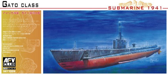 AFV Club SE73509 1:350 USS Gato Class Submarine 1941 Ship Kit