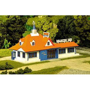 Atlas 0760 HO Scale Roadside Restaurant Inn Building Kit