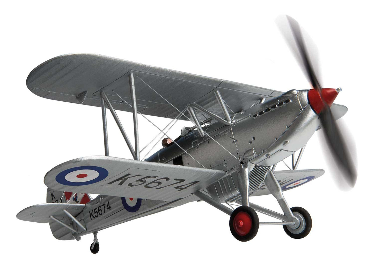 Corgi AA27301 Hawker Fury, K5674, Historic Aircraft Co