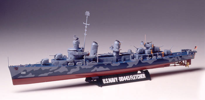 Tamiya 78012 1:350 US Navy DD445 Fletcher Ship Model Kit