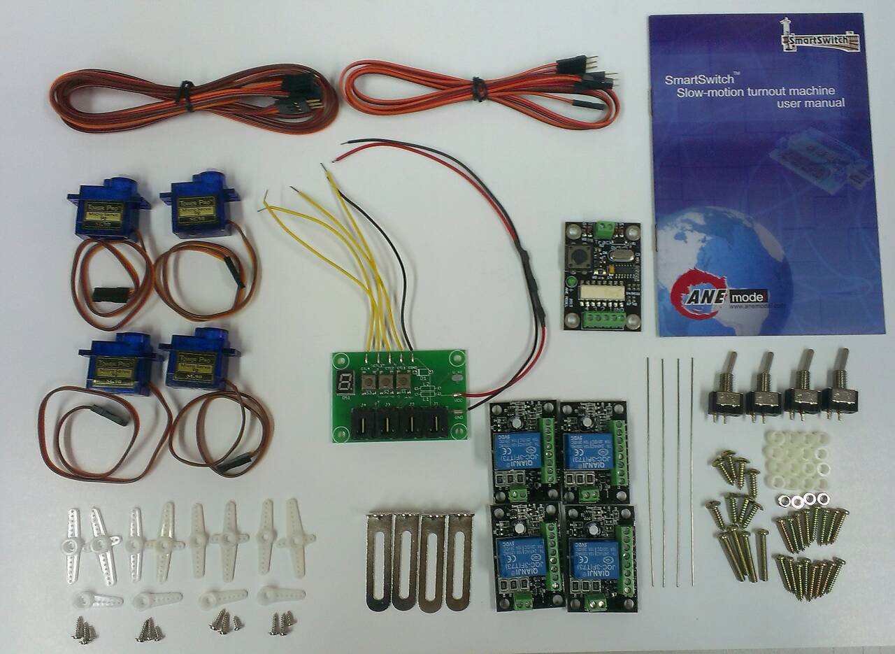 ANE Model A014 5 Volt SmartSwitch / SmartFrog and Stationary Decoder Set
