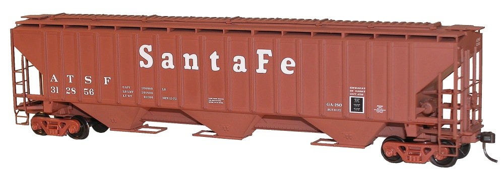 Accurail 6501 HO Santa Fe P-S 4750 Pullman Standard Grain Hopper Kit