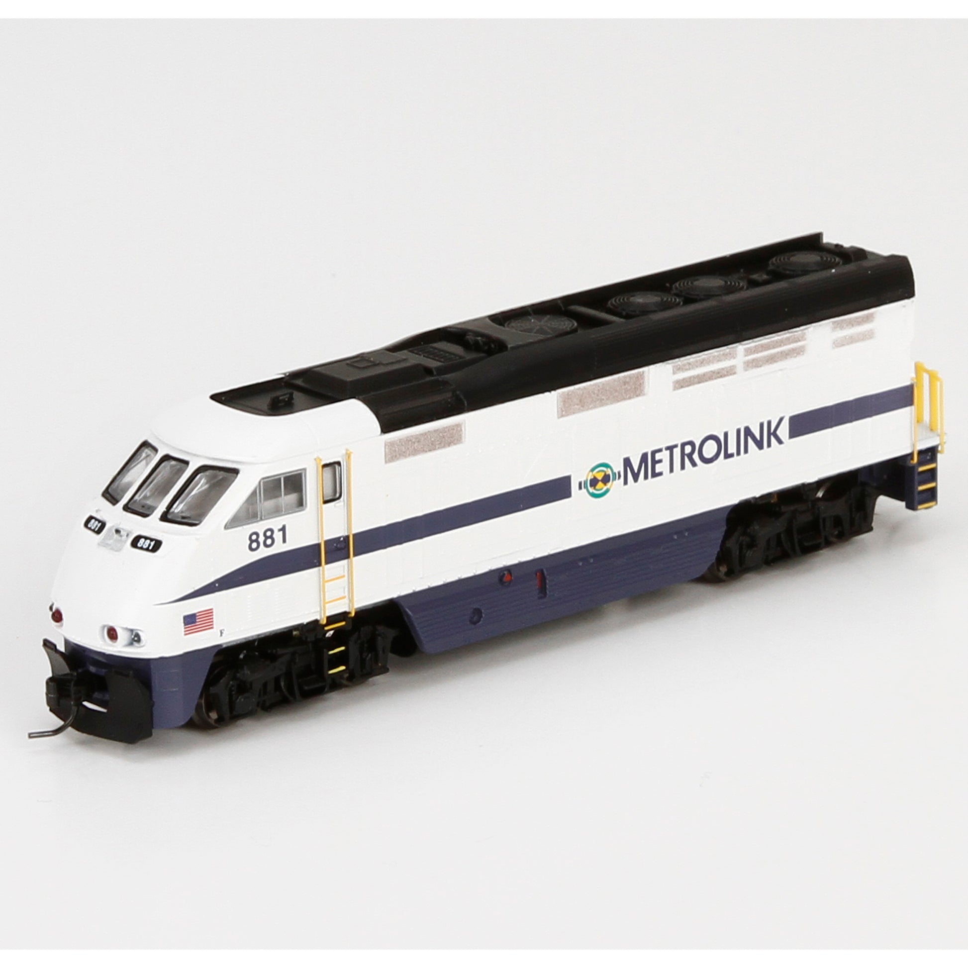 Athearn 23721 N Metrolink F59PHI Diesel Locomotive #881