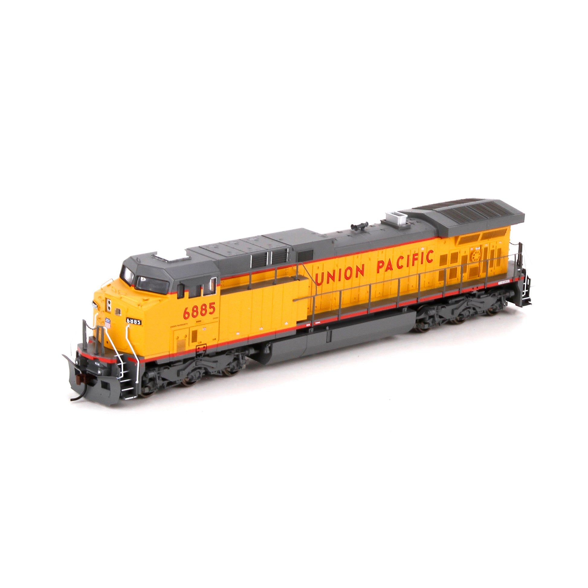 Athearn 77687 HO Union Pacific AC4400 Diesel Locomotive w/Steerable Trucks #6885