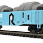 MTH 20-98960 O Gauge Rock Island Gondola Car #680175 with Coil Steel Load