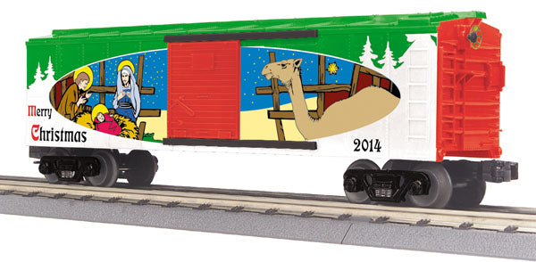 MTH 30-74779 O 2014 Christmas Box Car
