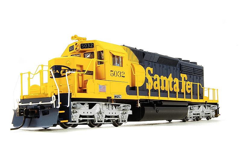 Broadway Limited 2270 HO Santa Fe ATSF EMD SD40-2 Diesel Locomotive w/DCC #5038