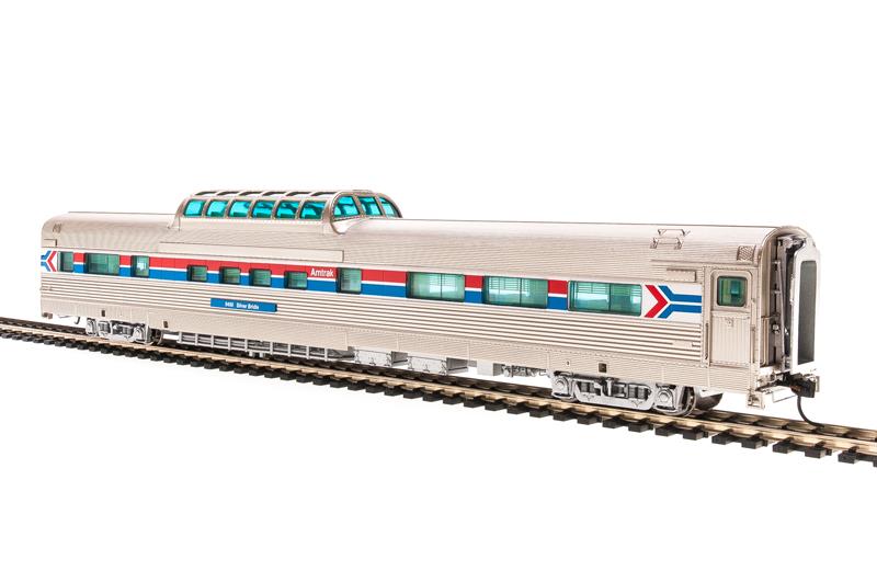 Broadway Limited 1536 HO Amtrak Ex-California Zephyr Cars Vista Dome Coach #9450